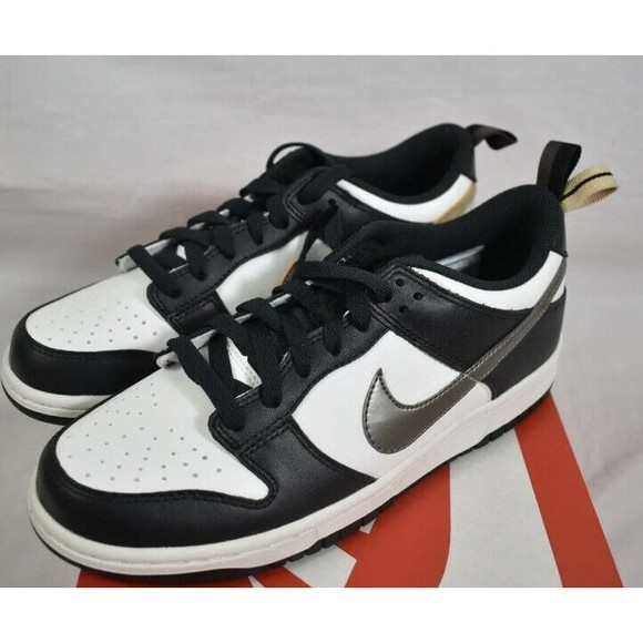 Nike Shoes - NEW Size 6Y / 7.5 Women's Nike Dunk Low SE (GS) Pewter Grey DH9764-001 FAST SHIP